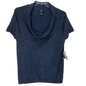 Alfani Cowl Neck Short Sleeve Sweater